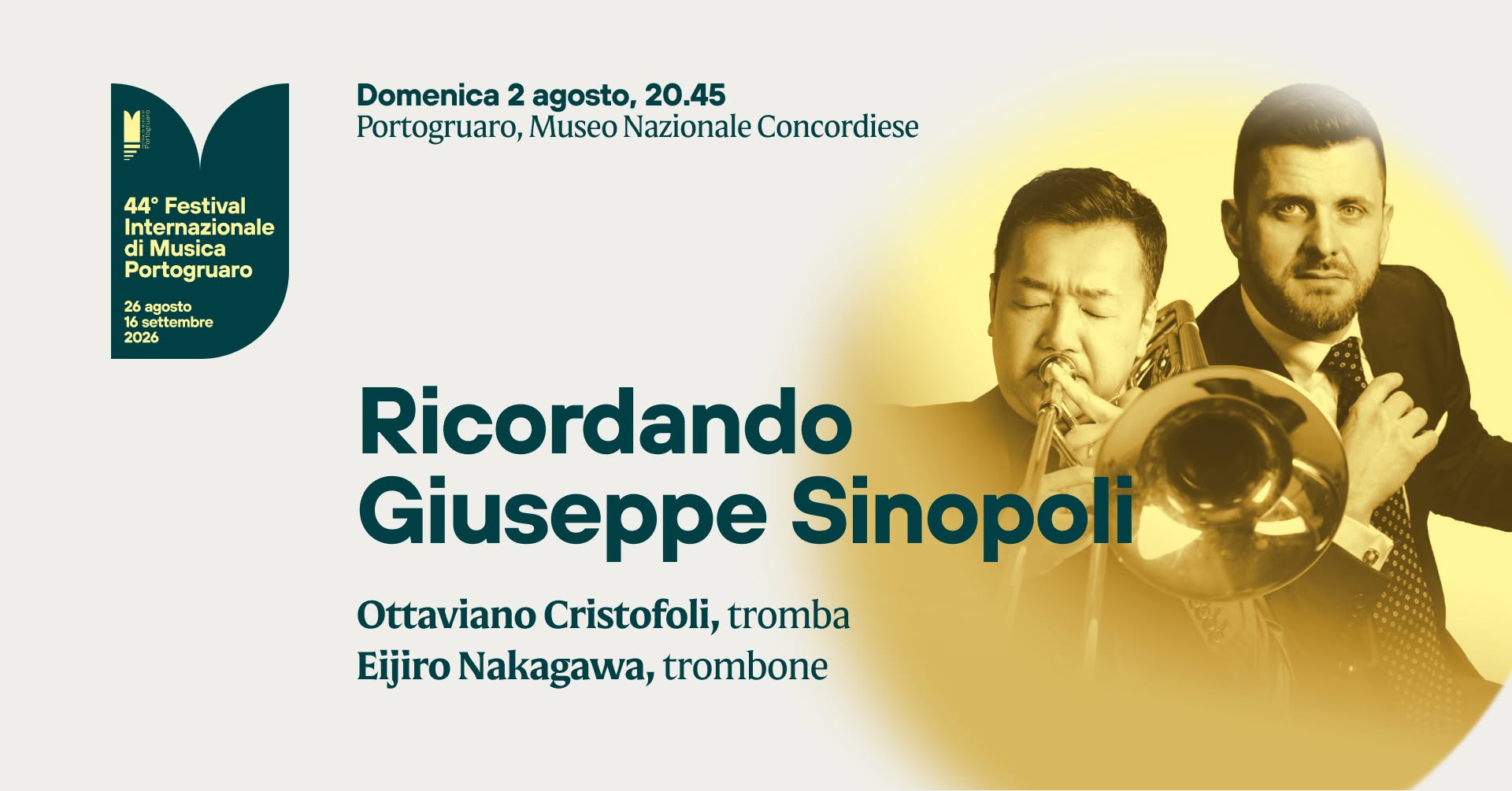 Musica e archeologia | Ricordando Giuseppe Sinopoli | 44° Festival Internazionale di Musica di Portogruaro | Museo Nazionale Concordiese di Portogruaro
